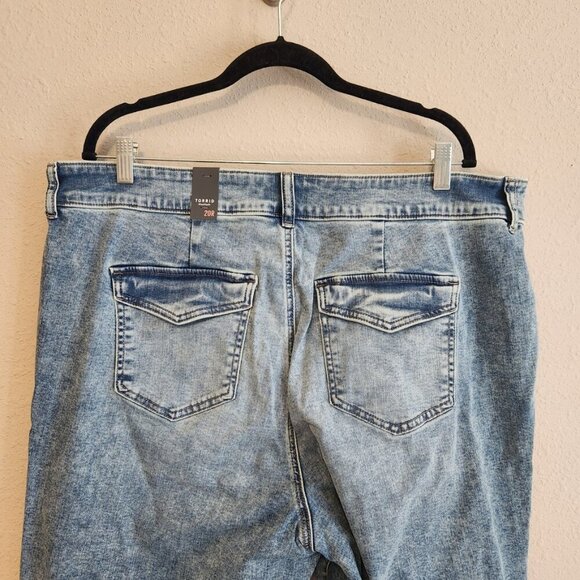 Torrid Jogger Super Soft Mid-Rise Jeans NWT Size 20 - Picture 7 of 11